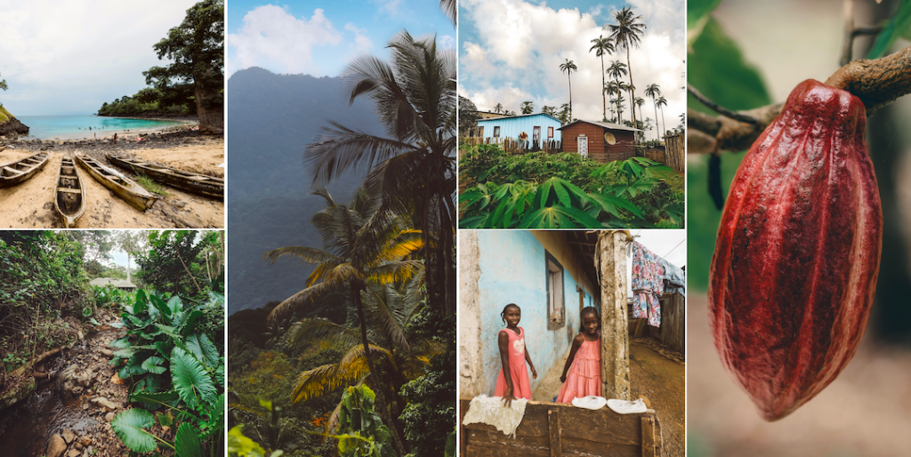 Vida autêntica em São Tomé e Príncipe